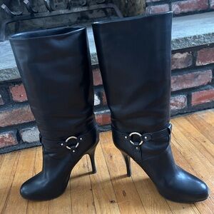 Bally Nobla Mid Soft Leather Boot Size 41.5 M